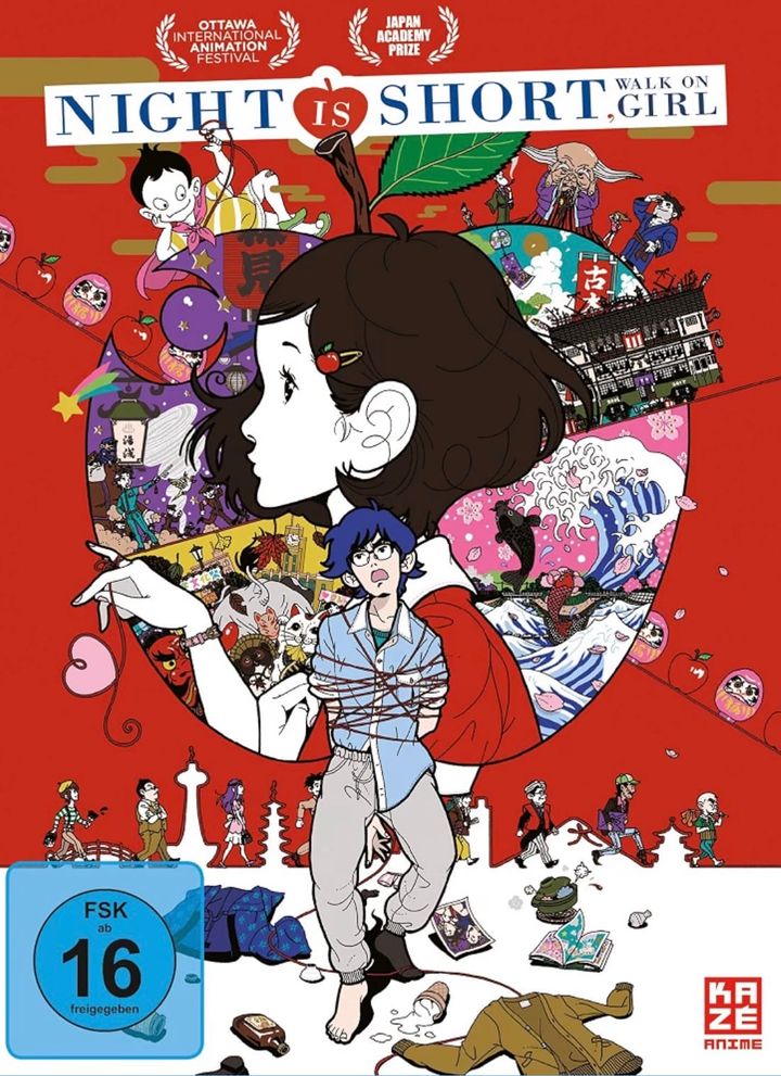 The Night Is Short, Walk on Girl (2017) Masaaki Yuasa