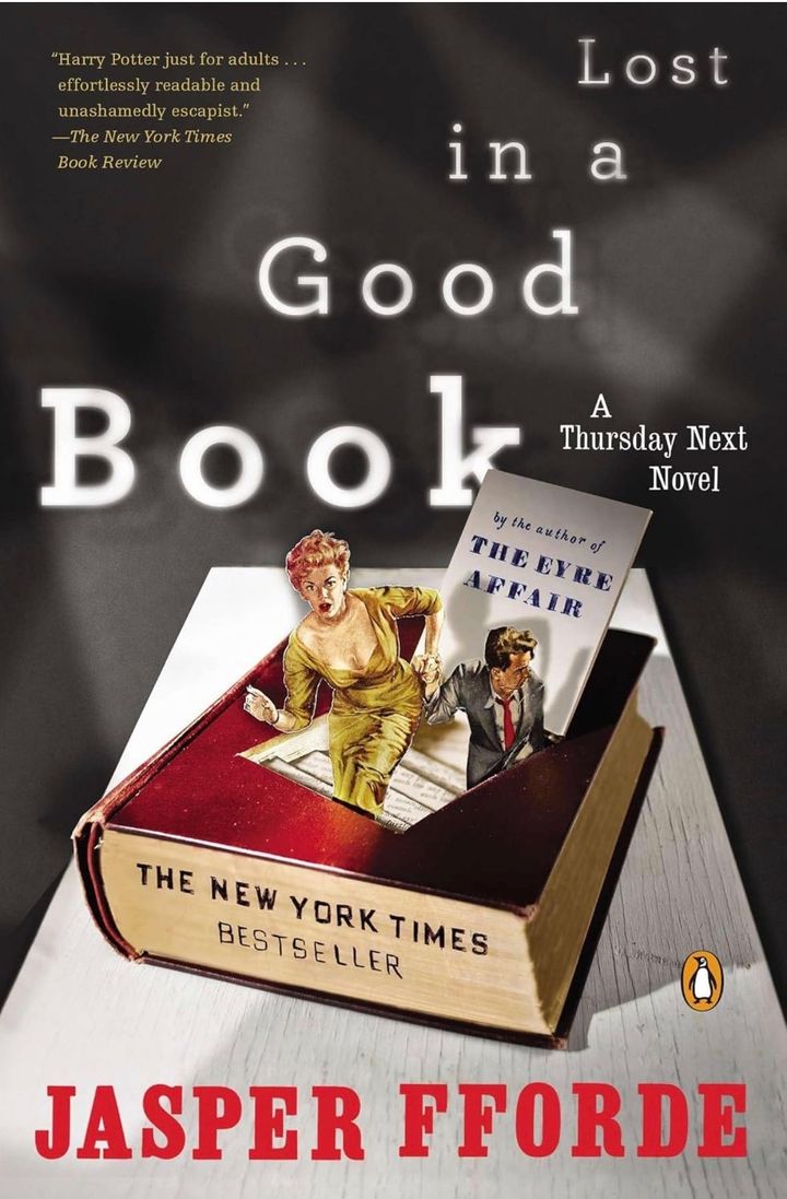 Lost in a Good Book by Jasper Fforde book cover