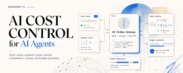 Meet Alephant: The AI FinOps Gateway (2026 Beta)