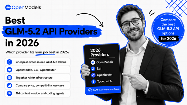 Best GLM-5.2 API Providers in 2026: Z.ai, OpenRouter and OpenModels Compared