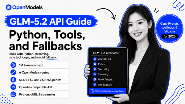 GLM-5.2 API Guide: Python, Tools, and Fallbacks