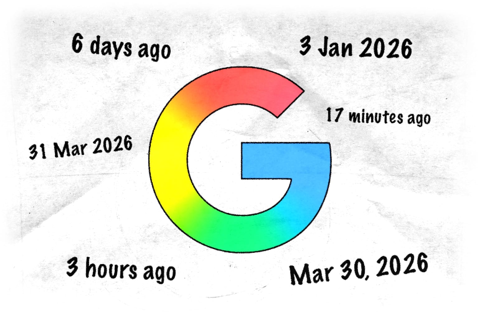 How to parse dates and times from Google Search results
