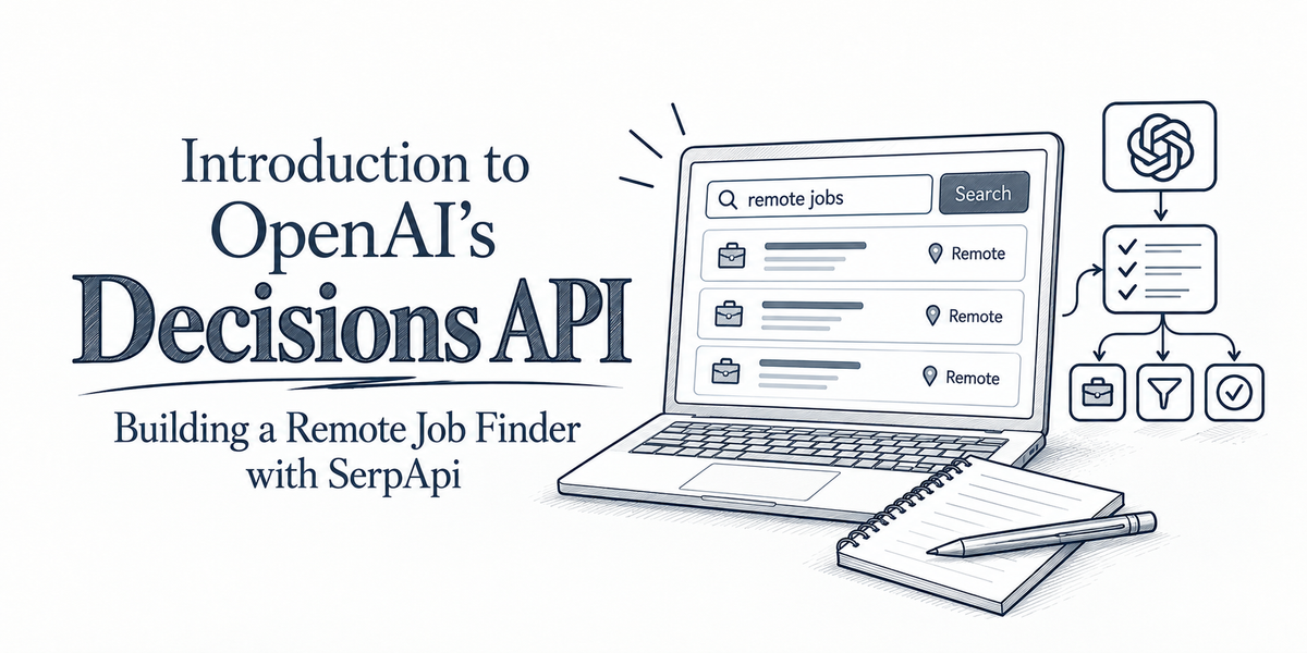 Introduction to OpenAI's Decisions API: Building a Remote Job Finder with SerpApi
