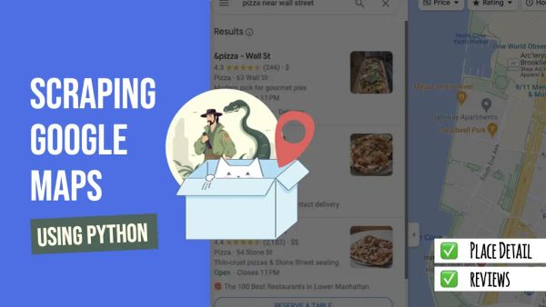 Scrape Google Maps data and reviews using Python