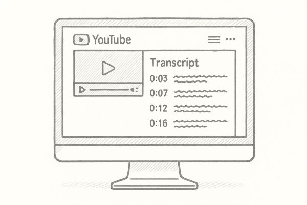 How to Scrape a YouTube Video Transcript