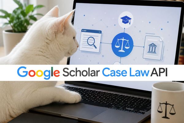 How to scrape Google Case Law API for Legal Research, Analytics, AI, and more