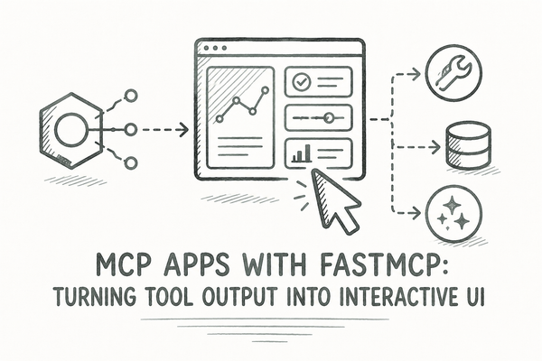 MCP Apps with FastMCP: Turning Tool Output Into Interactive UI