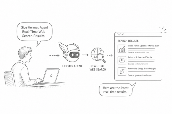 How to Give Hermes Agent Real-Time Web Search Results