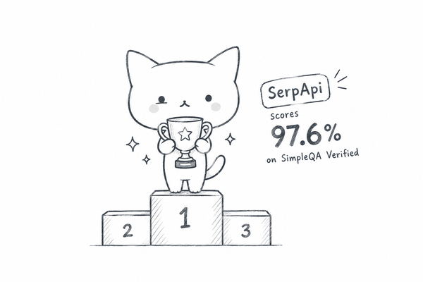 SerpApi Achieves 97.6% Accuracy on SimpleQA Verified