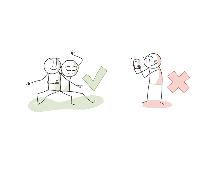 Ecstatic dance guidelines