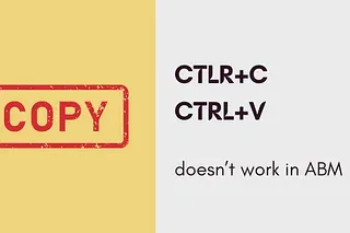 Don't ABM without testing waters 🚫