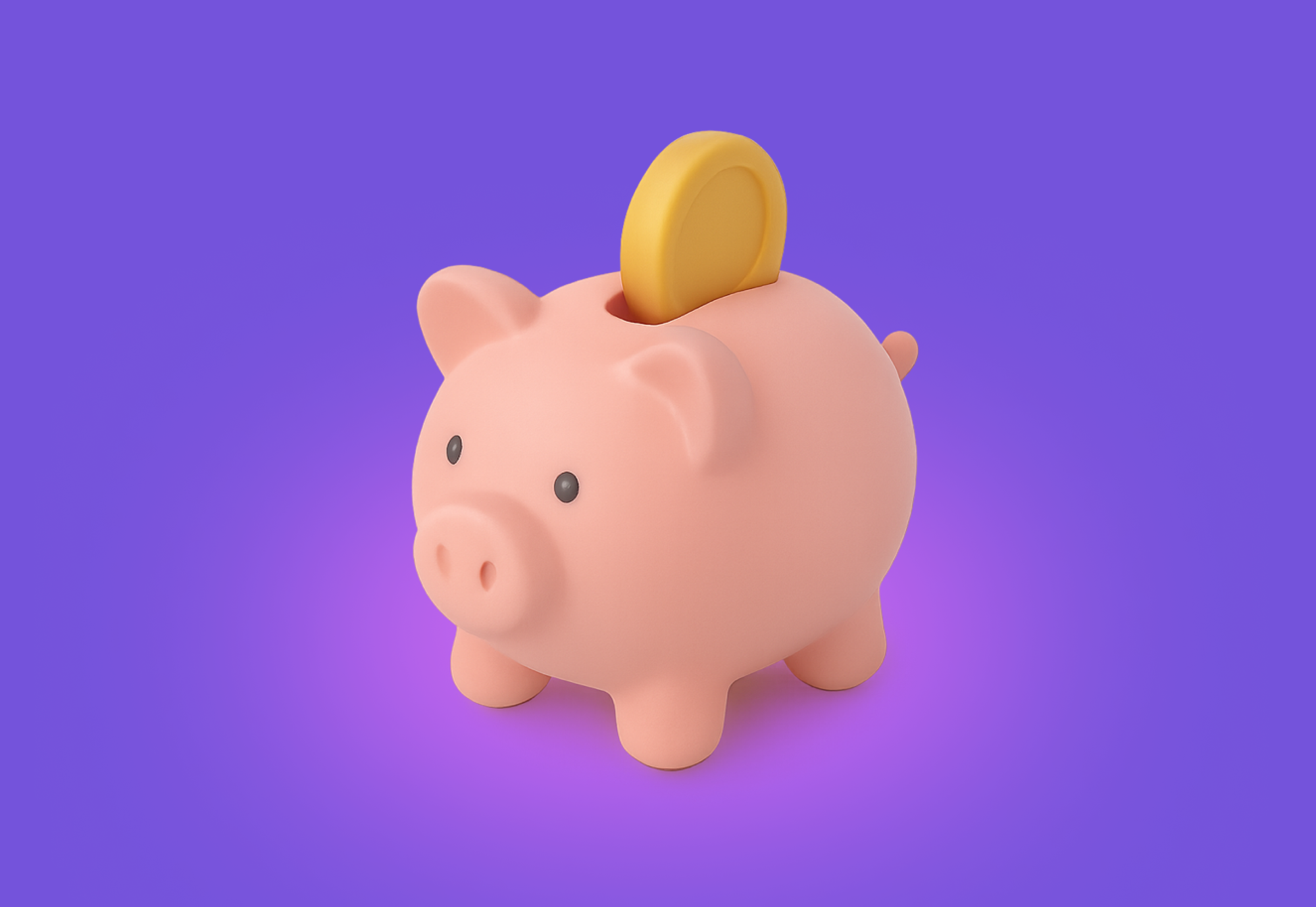 A piggy bank that helps teach financial literacy to kids