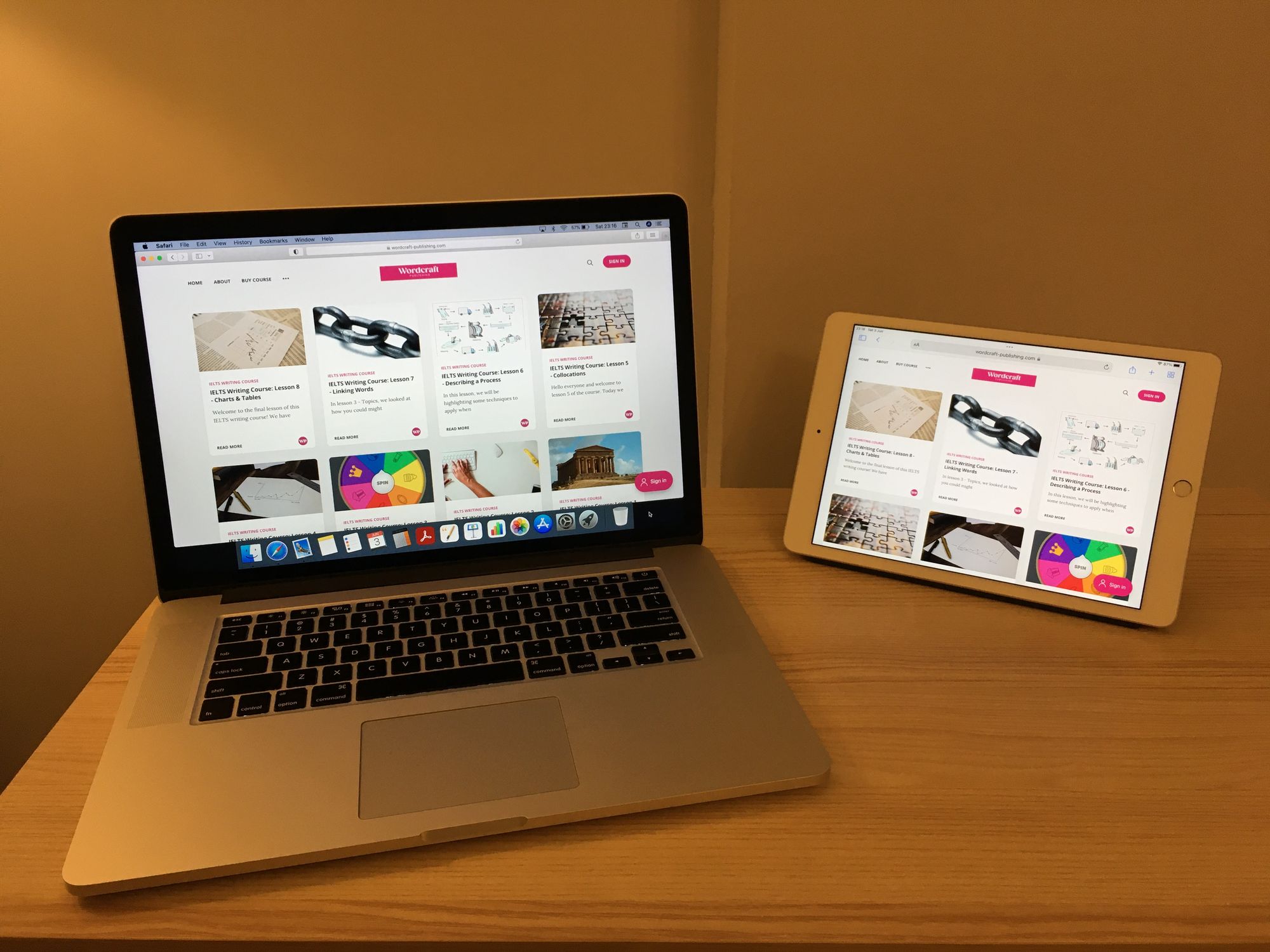 Wordcraft Publishing: IELTS Course Tutorial