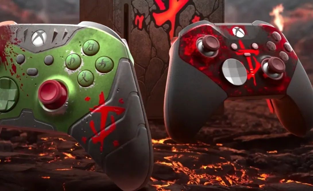 Microsoft lansează controllers Xbox Doom: The Dark Ages