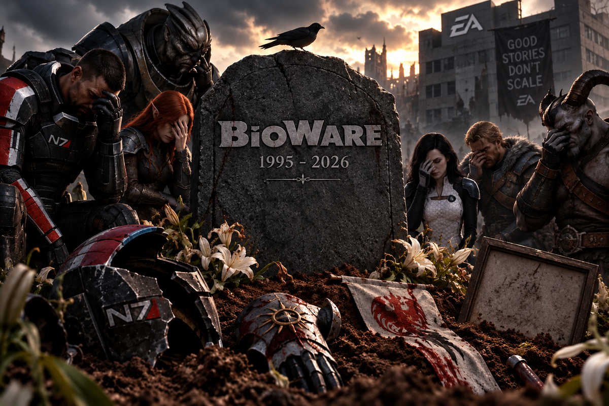 Necrolog: EA închide BioWare, iar noi ar trebui să ne prefacem surprinși
