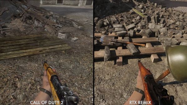 Call of Duty 2: tinerețe fără bătrânețe cu RTX Remix de la Nvidia