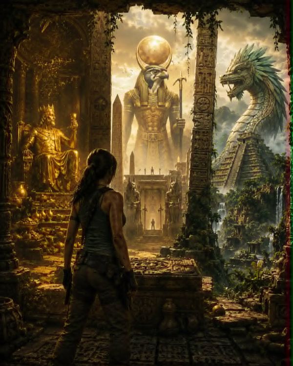 Tomb Raider Personaje Mitologice