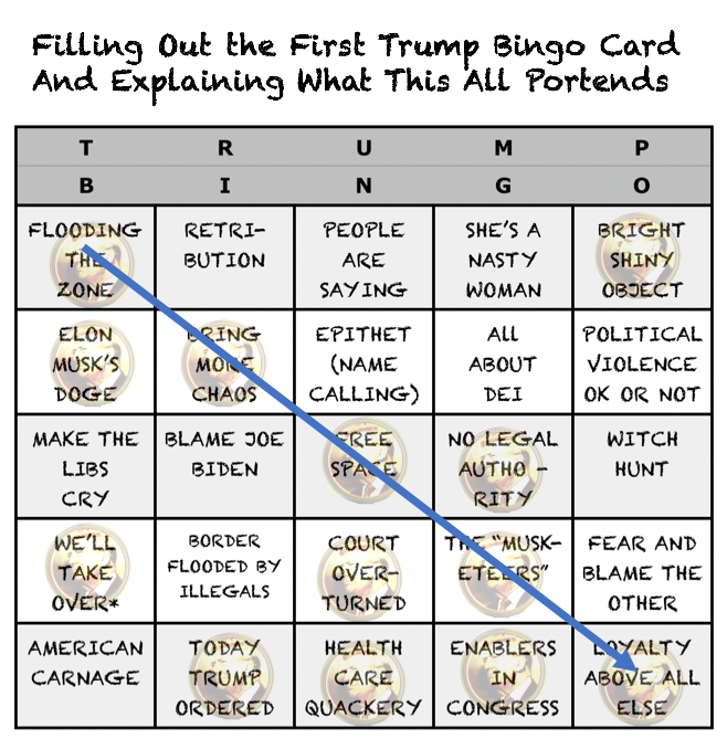 Bingo - Trump and Musk Make This Too Easy!