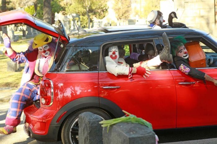 Clowns on an epic scale