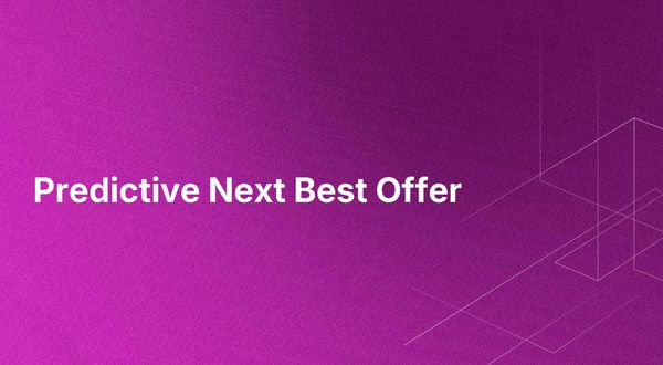 Predictive Next Best Offer