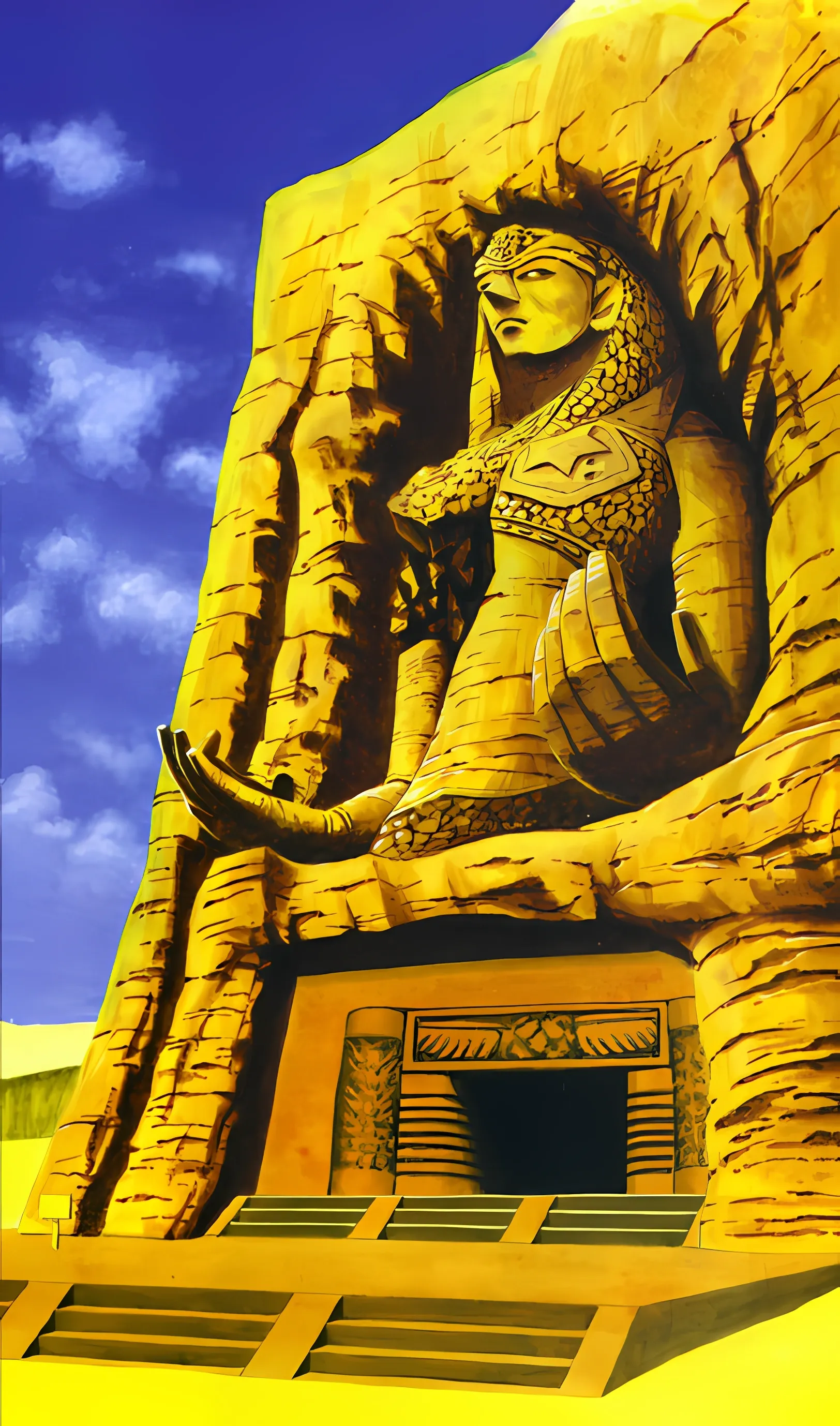 El Templo del Espíritu: la diosa tallada en la arenisca del desierto (Ocarina of Time)