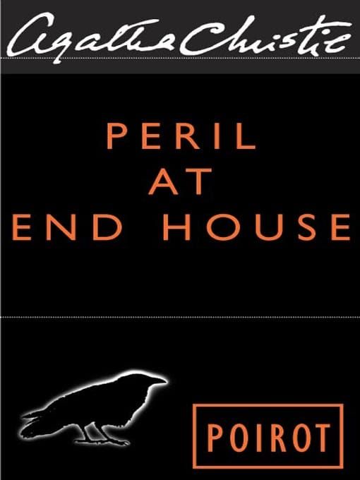 One of the many covers of the many editions of Agatha Christie's novel Peril At End House