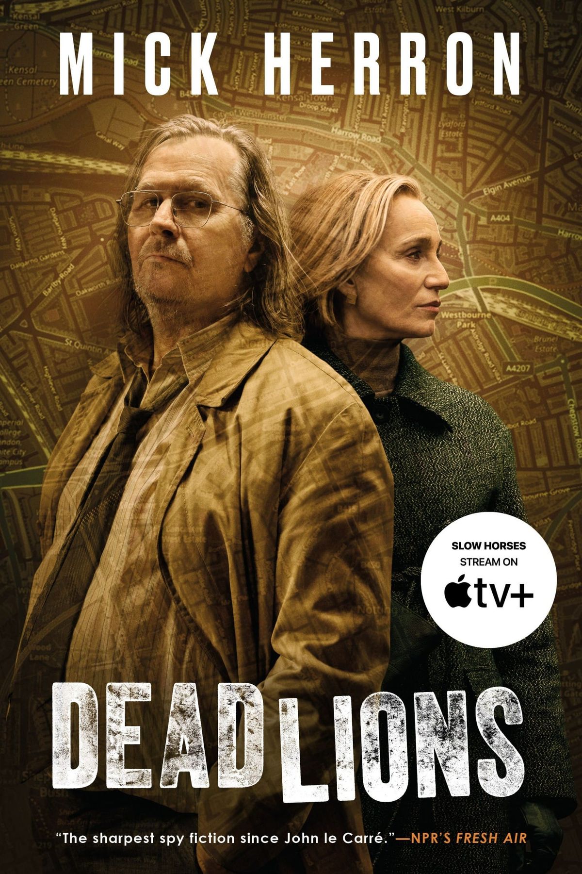 The cover of Mick Herron's novel Dead Lions