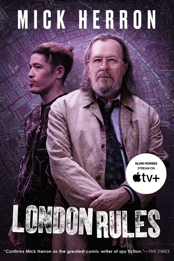 The cover of Mick Herron's novel London Rules