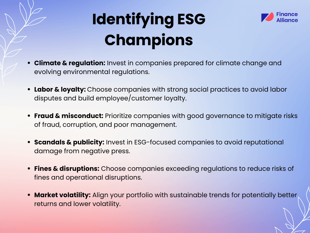 ESG investing benefits