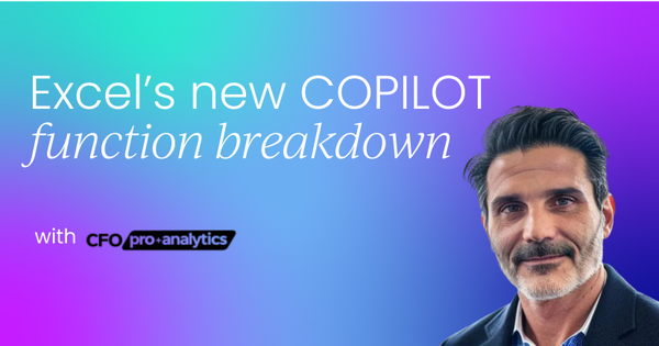 Excel’s game-changing COPILOT function:  Why my previous AI recommendations just changed