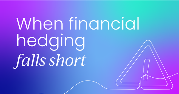 When financial hedging falls short:  Why companies need resilience beyond derivatives