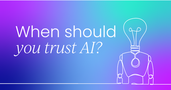 When should you actually trust AI  in a finance decision?