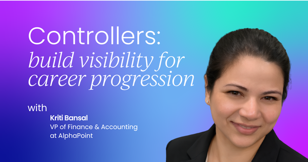 Beyond the back office:  How controllers can build visibility to accelerate career progression