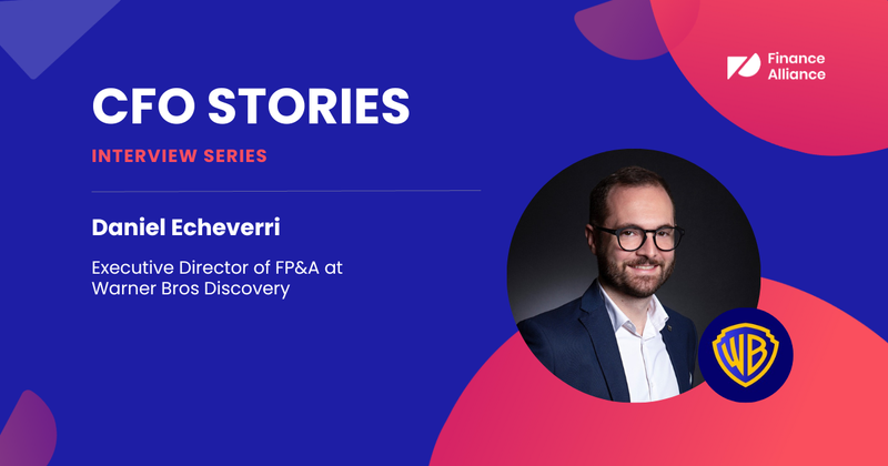 CFO Stories | Daniel Echeverri, Warner Bros Discovery