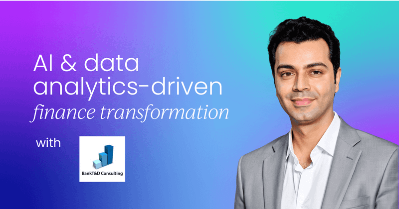 AI and data analytics-driven  finance transformation