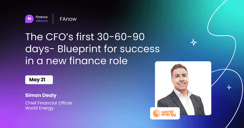 The CFO’s first 30-60-90 days- Blueprint for success in a new finance role