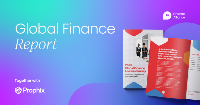 Global Finance Report  Key insights from 750+ finance leaders