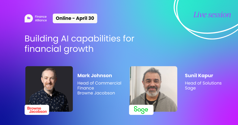 Building AI capabilities for financial growth