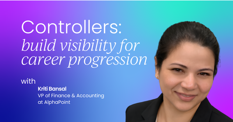 Beyond the back office:  How controllers can build visibility to accelerate career progression