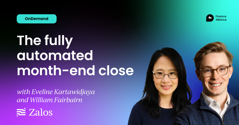 The fully automated month-end close