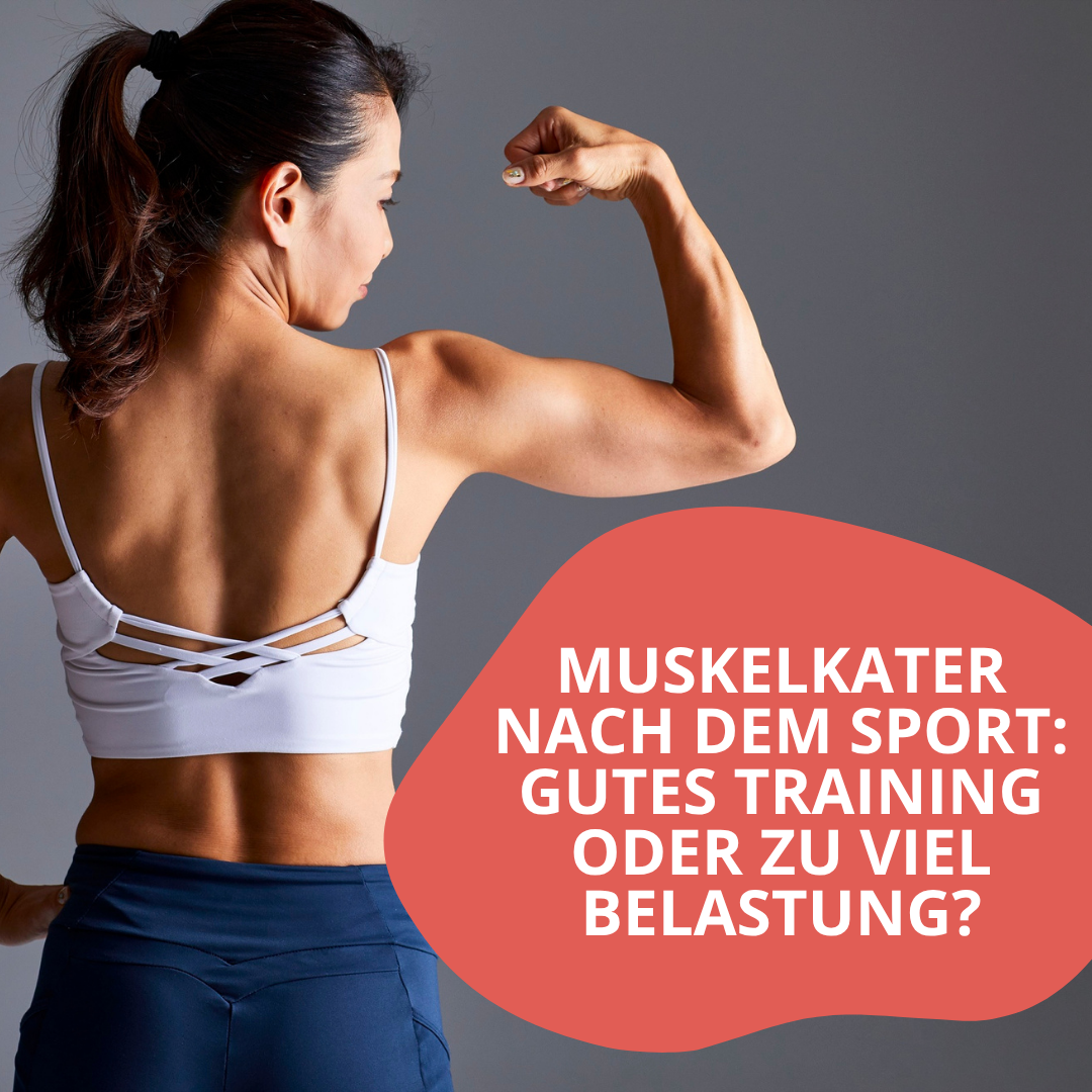 Muskelkater nach dem Sport: Gutes Training oder zu viel Belastung?