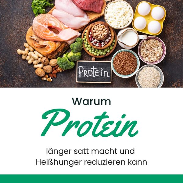 Warum Protein länger satt macht und Heißhunger reduzieren kann