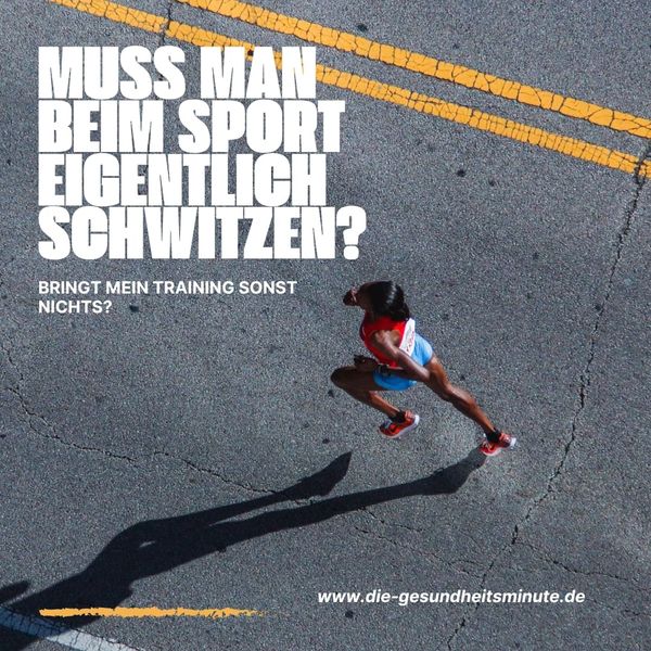Muss man beim Sport schwitzen? Was Schweiß wirklich über dein Training aussagt