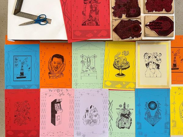 Shrineshare: Weird worlds in a box of rubber stamps