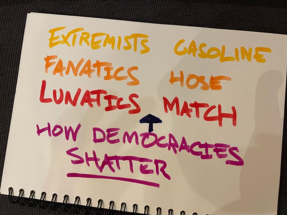 How Democracies Shatter—Like America's is Now