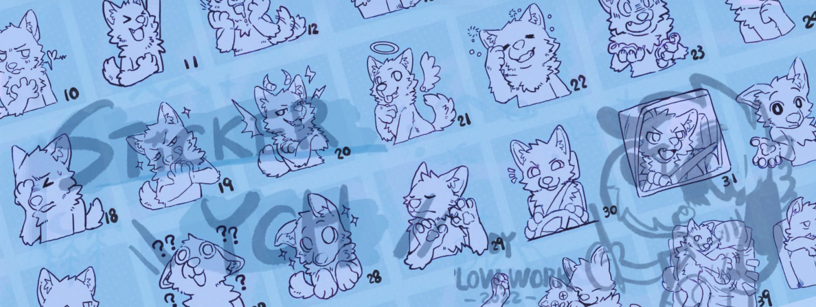 YCH 貼圖 第一彈