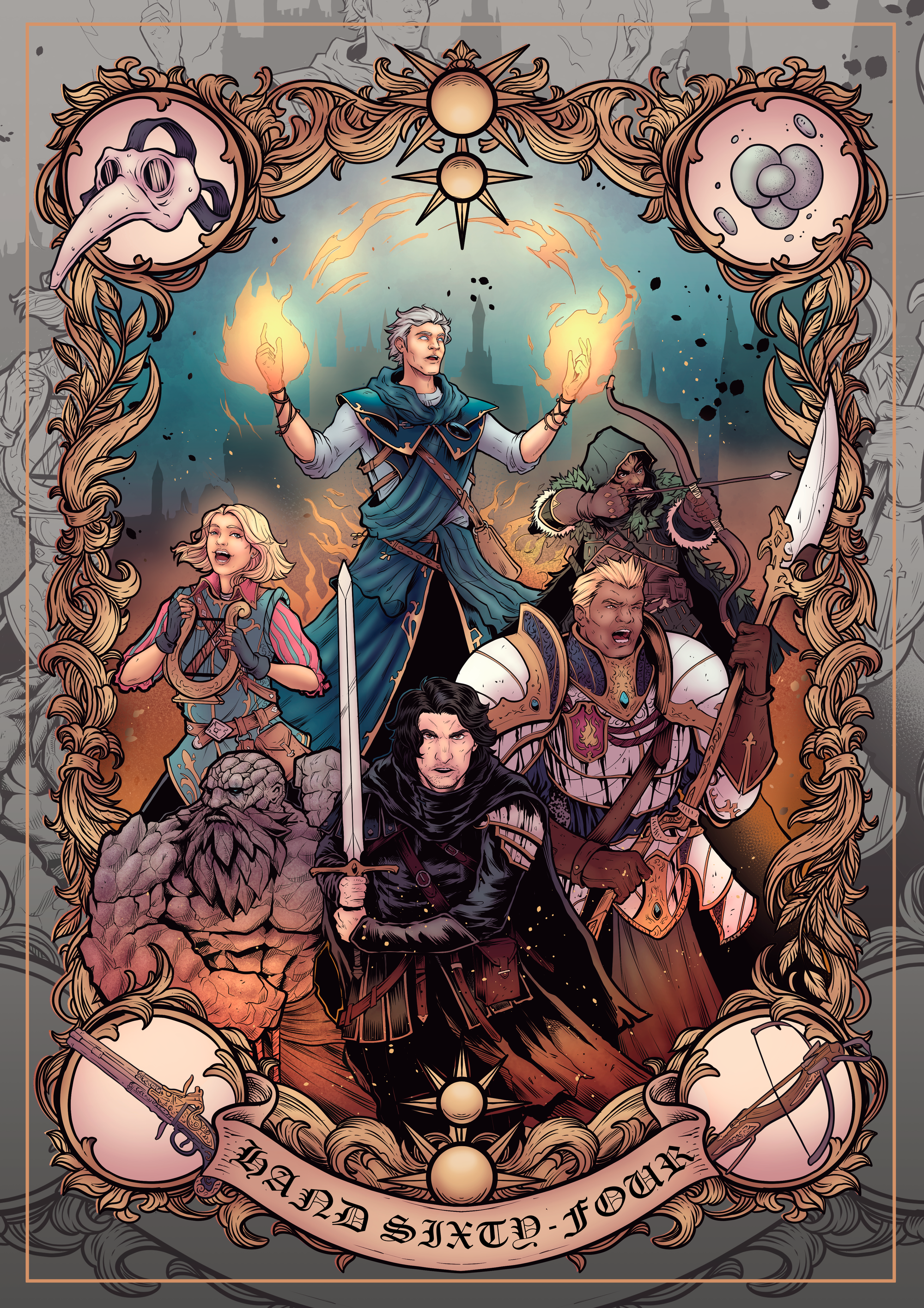 Hand Sixty-Four Portrait by Joan Belda