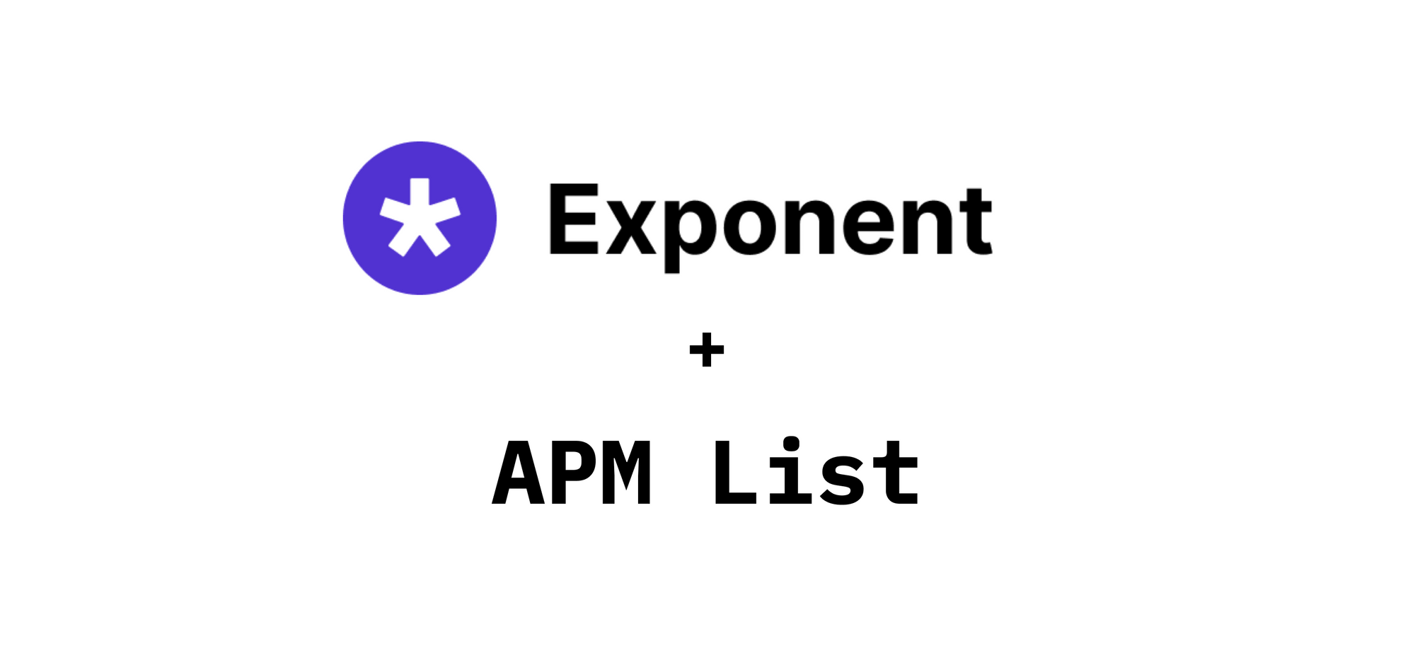 APM List is joining Exponent
