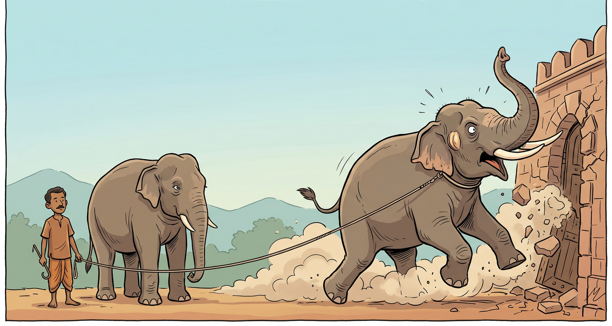 Build the Mahouts, Rent the Elephant