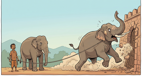 Build the Mahouts, Rent the Elephant